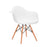 Silla Eames Butaca Blanca DAW