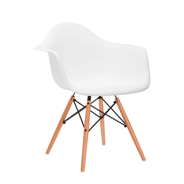 Pack 4 Silla Eames Butaca Blanca DAW