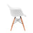 Pack 4 Silla Eames Butaca Blanca DAW