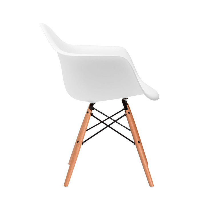 Pack 6 Silla Eames Butaca Blanca DAW