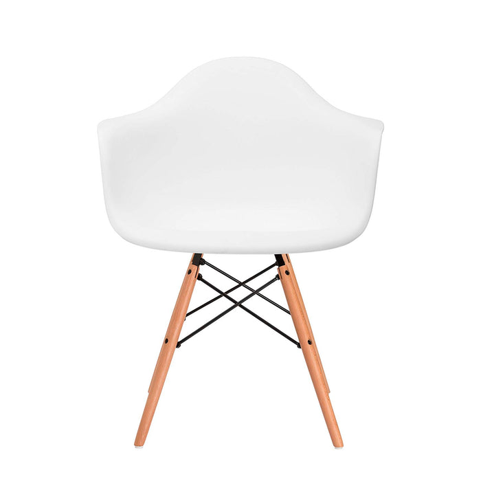 Pack 8 Silla Eames Butaca Blanca DAW