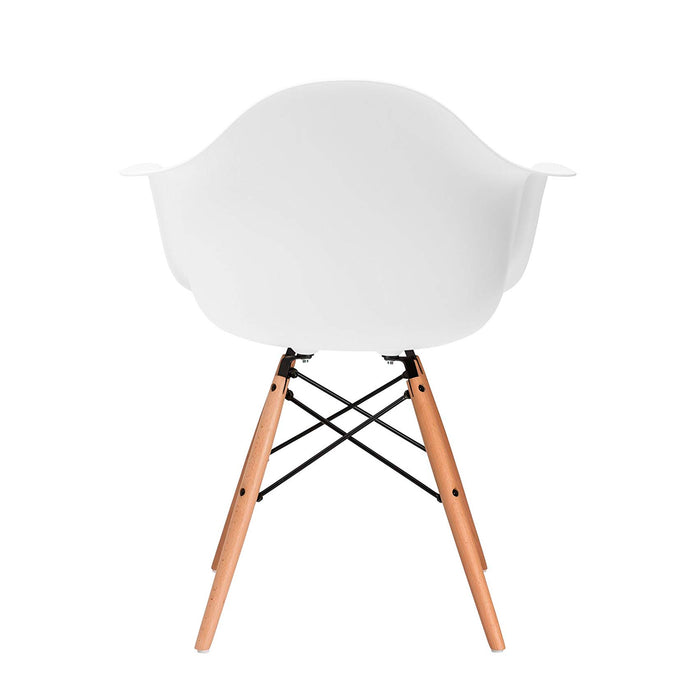 Silla Eames Butaca Blanca DAW