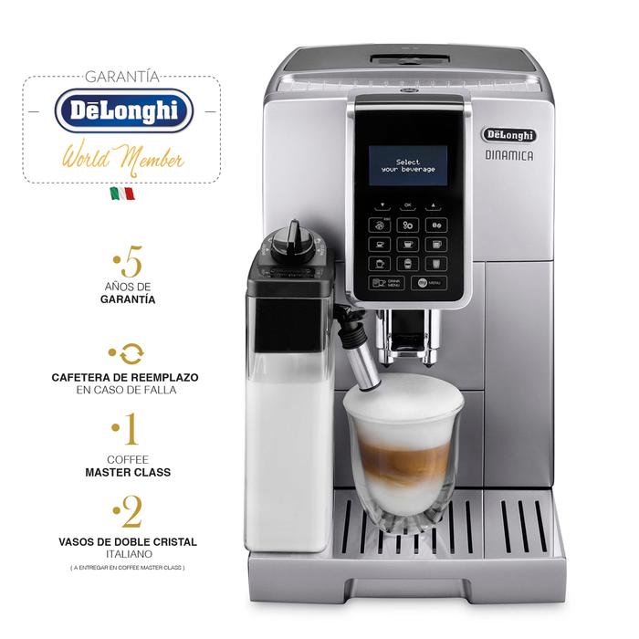 Cafetera Delonghi Super Automatica Dinamica ECAM350.75.SComprar
