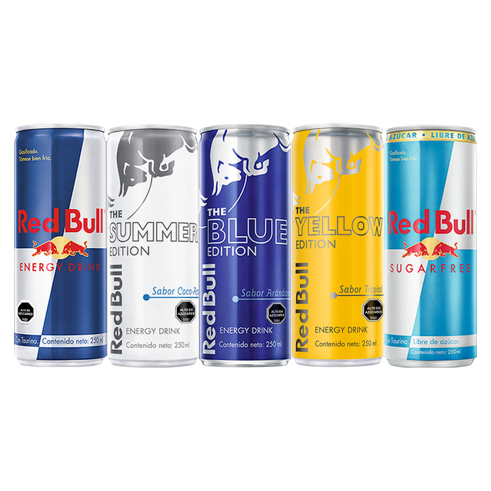 Red Bull Mix Sabores Bebida Energetica 24 Pack Envio Gratis