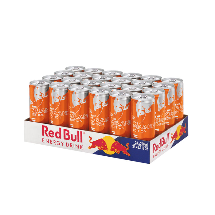 Bebida Energetica Red Bull Orange Edition 24 Latas De 250ml