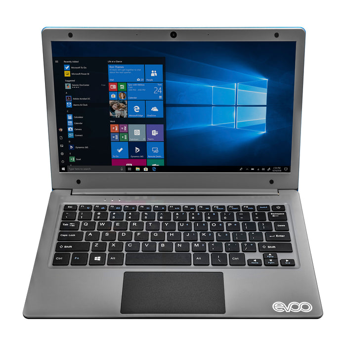 Notebook Evoo 11.6" 4GB/64GB Ultra Fino Azul
