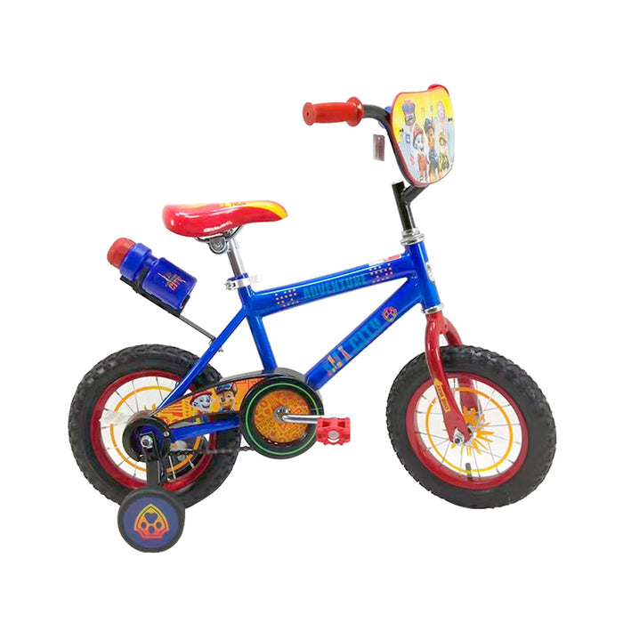Bicicleta Infantil Paw Patrol La Pelicula Chase Aro 12 Azul
