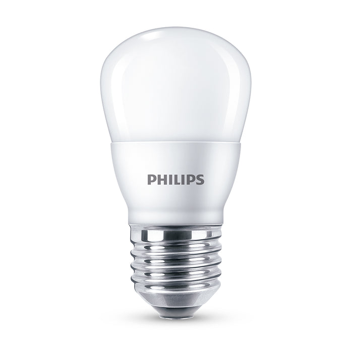 Ampolleta LED Philips 4W E27 Luz Calida Set de 2