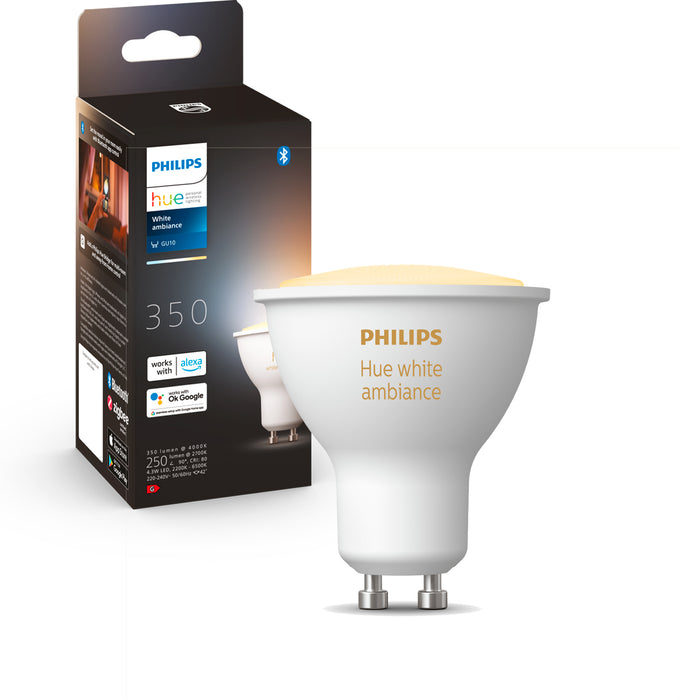 Ampolleta LED Inteligente Philips hue GU10 5W Fria & Calida