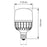 Ampolleta LED Industrial Philips True Force HB 36-40w E27 865