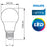 Ampolleta LED Philips 2x E27 A60 7.5W Luz Calida
