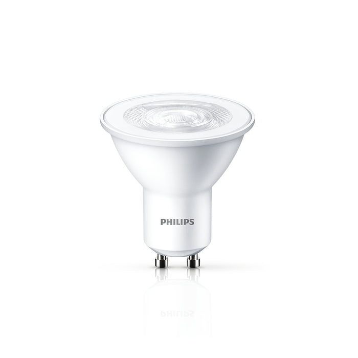 Pack 4 Ampolletas LED Philips GU10 3.8W Luz Fria