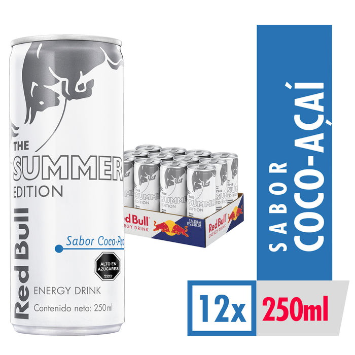Red Bull White Coco-Acai 12 Latas 250ml