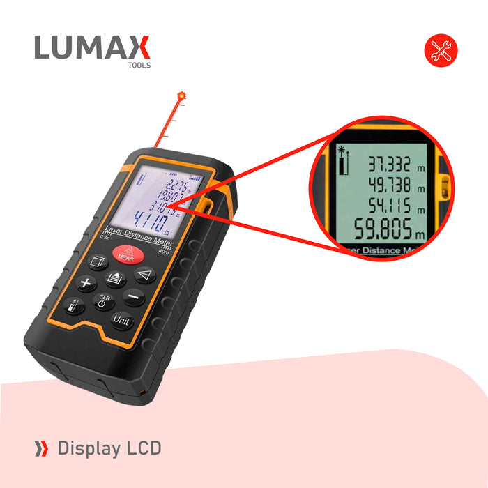 Medidor Laser Digital Lumax Envio Gratis