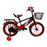 Bicicleta Infantil Antule Aro 16 Rueditas y Canasto Rojo
