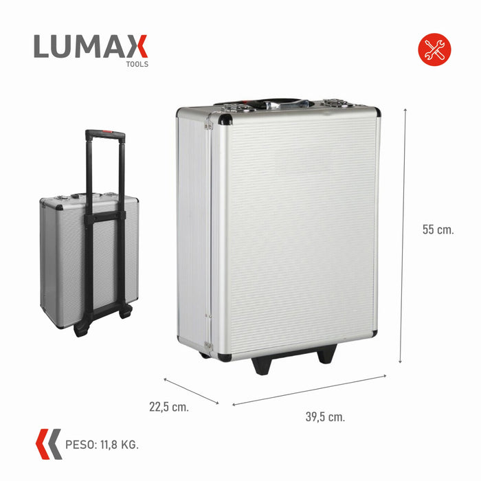 Caja de Herramientas Lumax Tipo Maleta ZGS-650